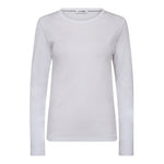 GrannyCC Embroidery LS Tee - White - Co'couture