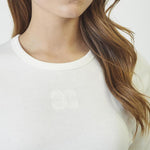 GrannyCC Embroidery SS Tee - Off white - Co'couture