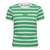 GrannyCC Gathering Stripe Tee - Off - White Green - Co'couture