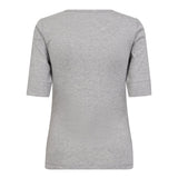 GrannyCC Logo Tee - Grey Melange - Co'couture