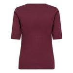 GrannyCC SS Tee - Burgundy - Co'couture