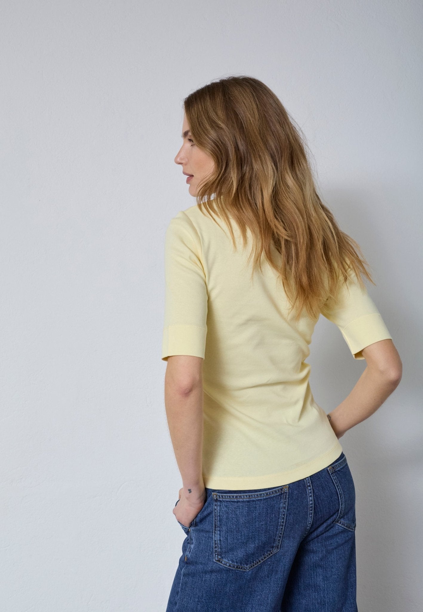 GrannyCC SS Tee - PaleYellow - Co'couture