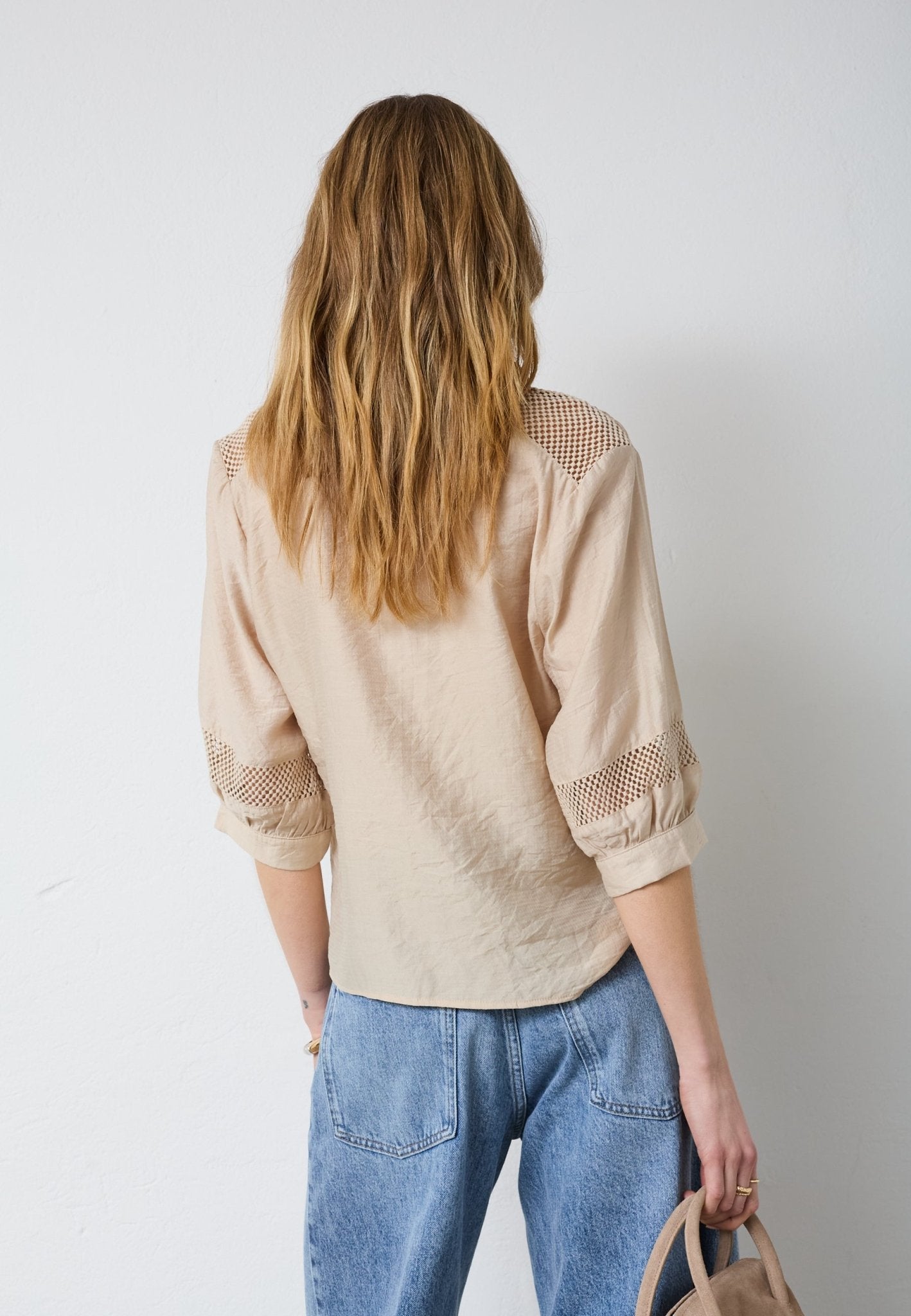 GwendaCC SS Blouse - Mink - Co'couture