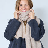 HaileyCC Scarf Knit - Walnut - Co'couture