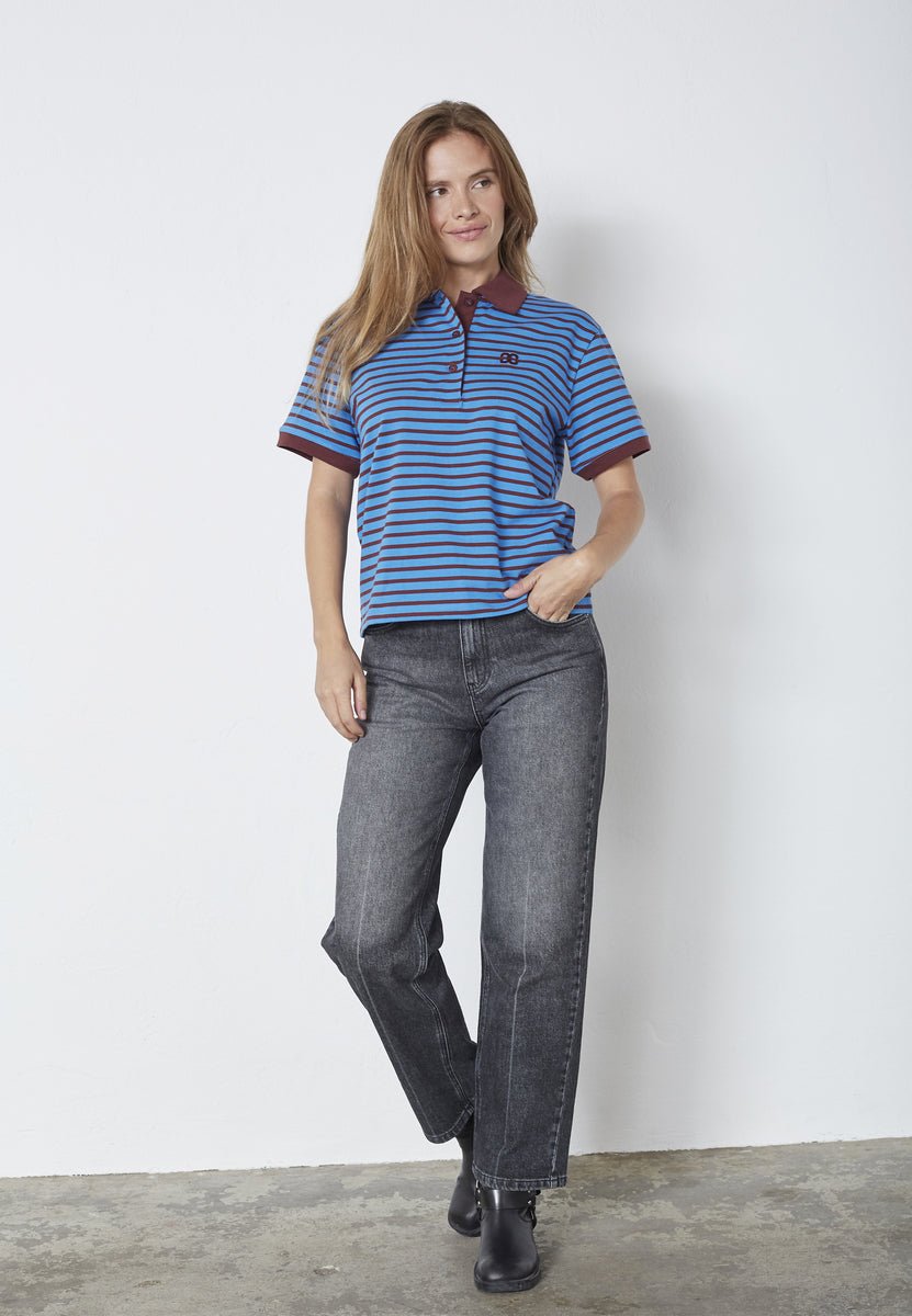 HayesCC Polo SS Tee - New Blue - Co'couture