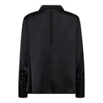 HelenCC Button Blouse - Black - Co'couture