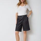 HelimaCC Pleat Shorts - Black - Co'couture