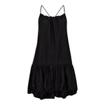 HeraCC Balloon Halter Dress - Black - Co'couture