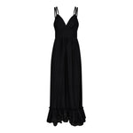 HeraCC Lace Strap Dress - Black - Co'couture