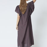HeraCC SS Frill Dress - Mocca - Co'couture