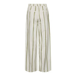 IdieCC Stripe Pants - Off - White Green - Co'couture