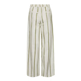 IdieCC Stripe Pants - Off - White Green - Co'couture