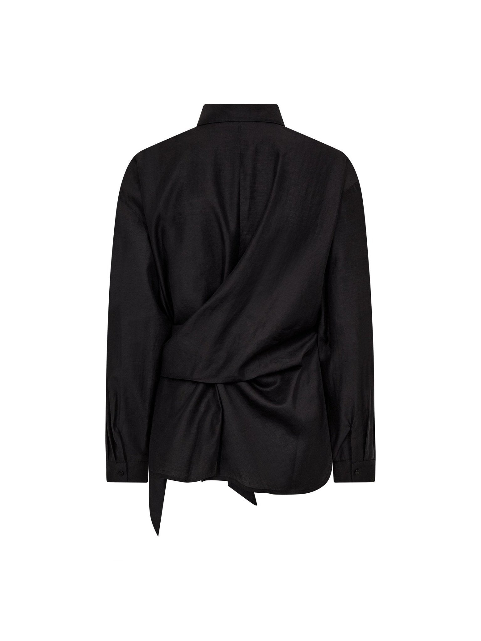 IdinaCC Tie Shirt - Black - Co'couture