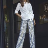 IdinaCC Tie Shirt - Off white - Co'couture