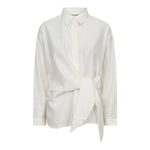 IdinaCC Tie Shirt - Off white - Co'couture