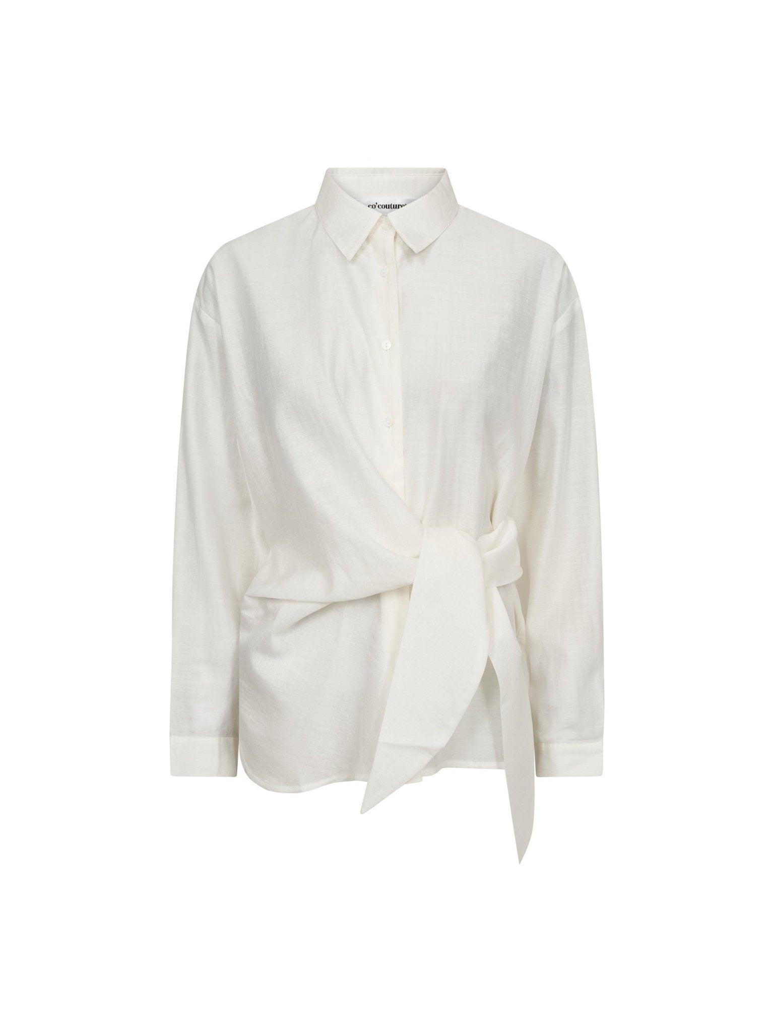 IdinaCC Tie Shirt - Off white - Co'couture