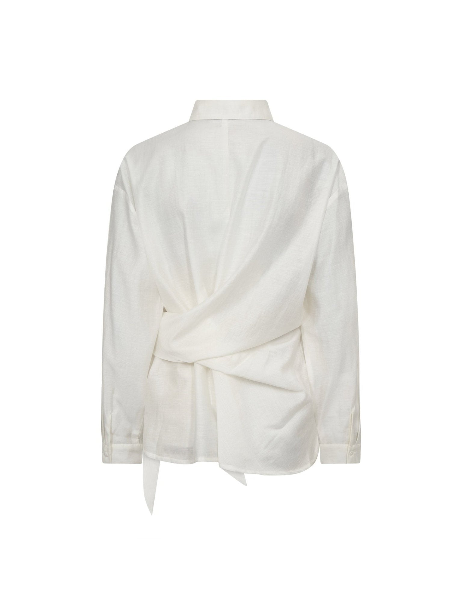IdinaCC Tie Shirt - Off white - Co'couture