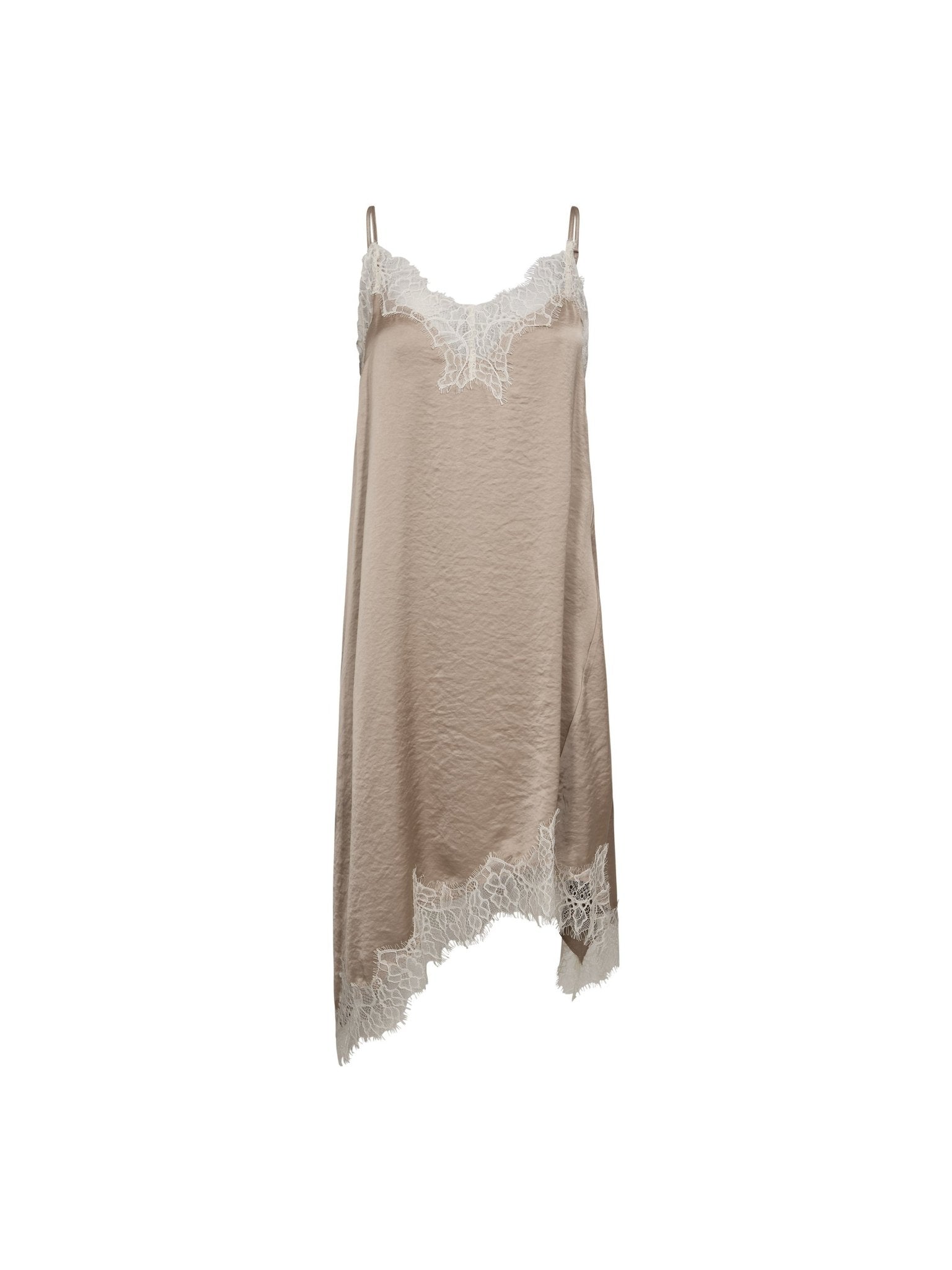 IdunCC Lace Strap Dress - Bisquit - Co'couture