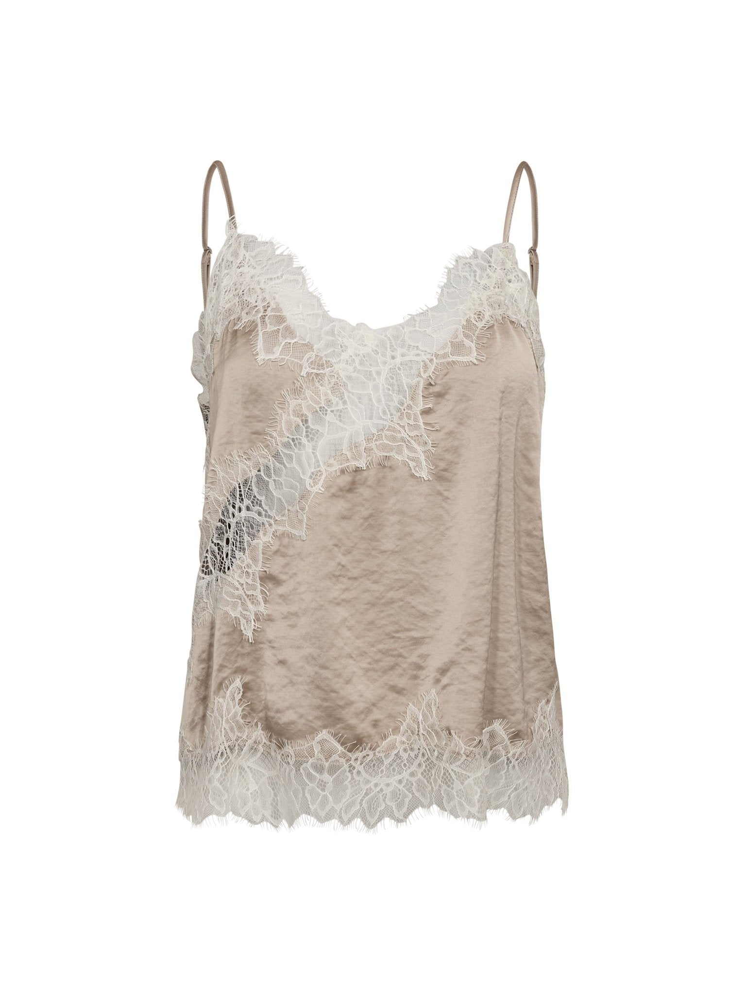 IdunCC Lace Top - Bisquit - Co'couture