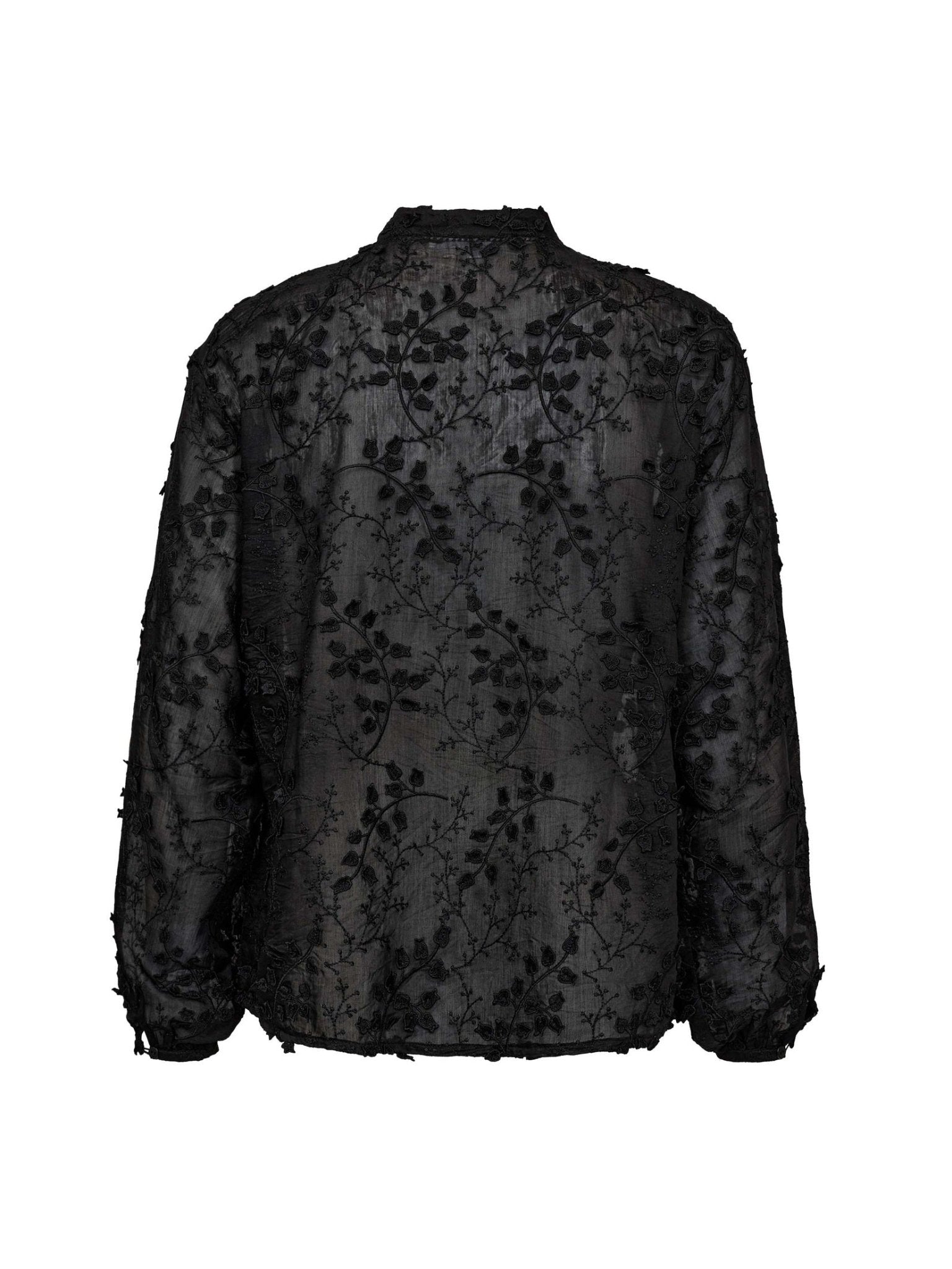 IsakCC Embroidery Shirt - Black - Co'couture