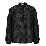 IsakCC Embroidery Shirt - Black - Co'couture
