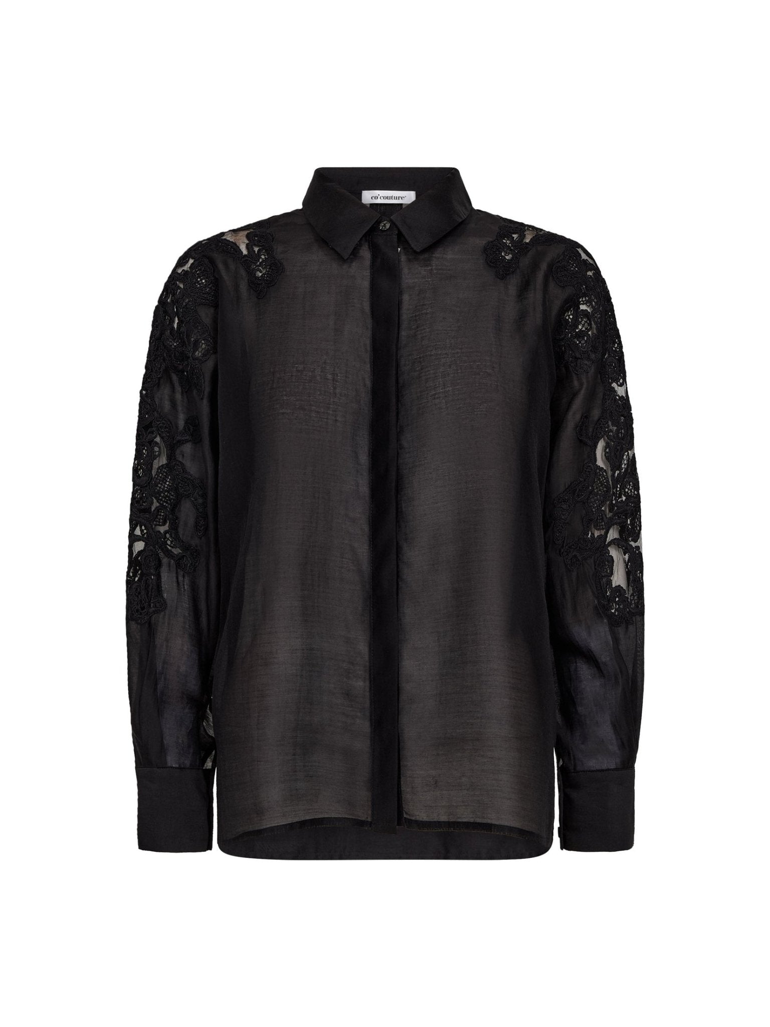 KawaCC Embroidery Shirt - Black - Co'couture