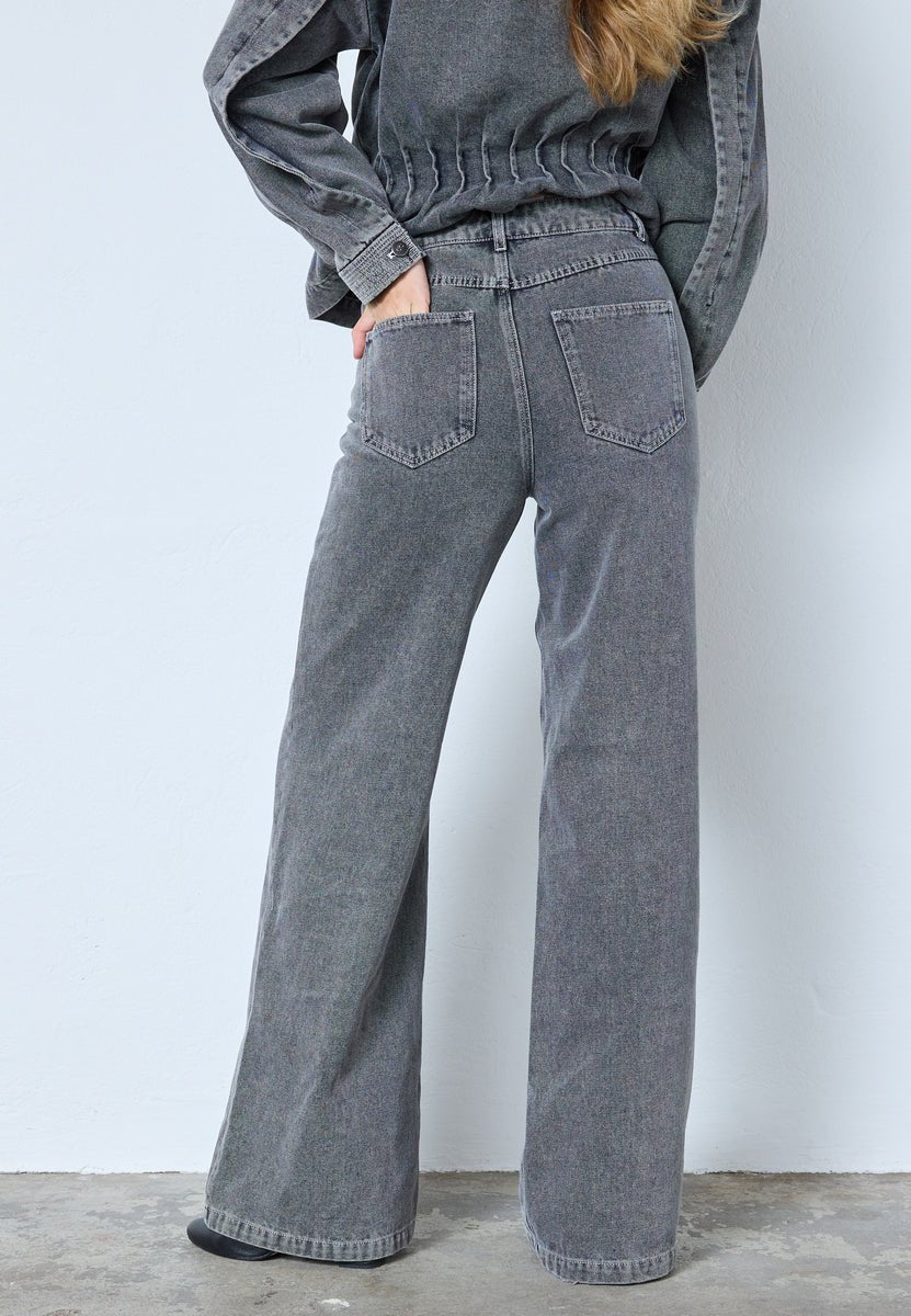 KellanCC Button LL Jeans - Mid Grey - Co'couture