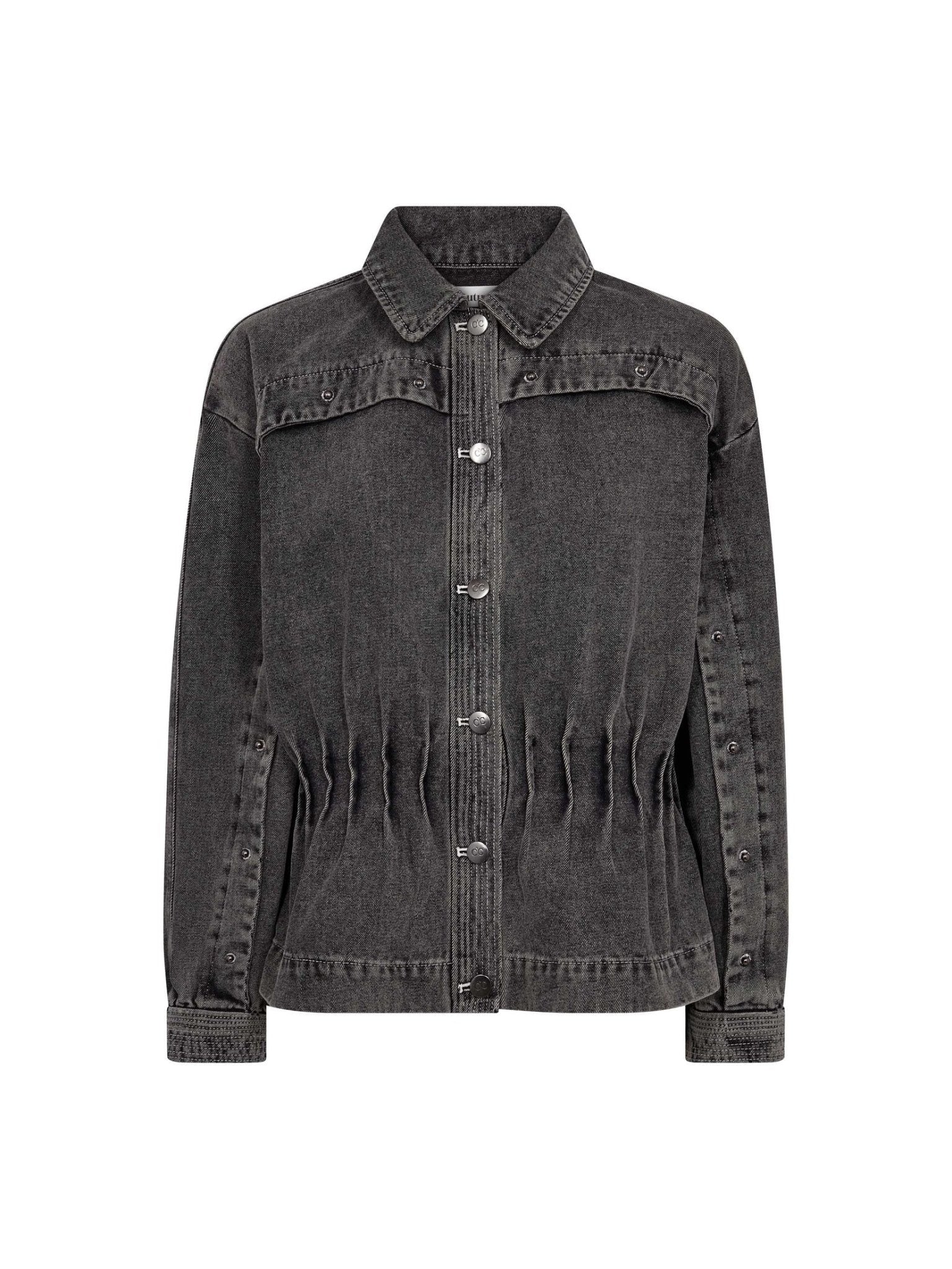 KellanCC Denim Jacket - Mid Grey - Co'couture