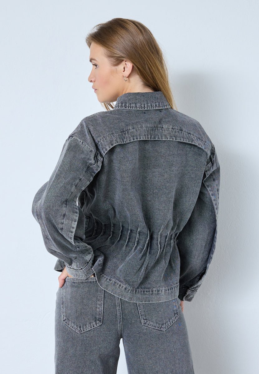 KellanCC Denim Jacket - Mid Grey - Co'couture