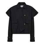 KeshaCC Cape Jacket - Black - Co'couture