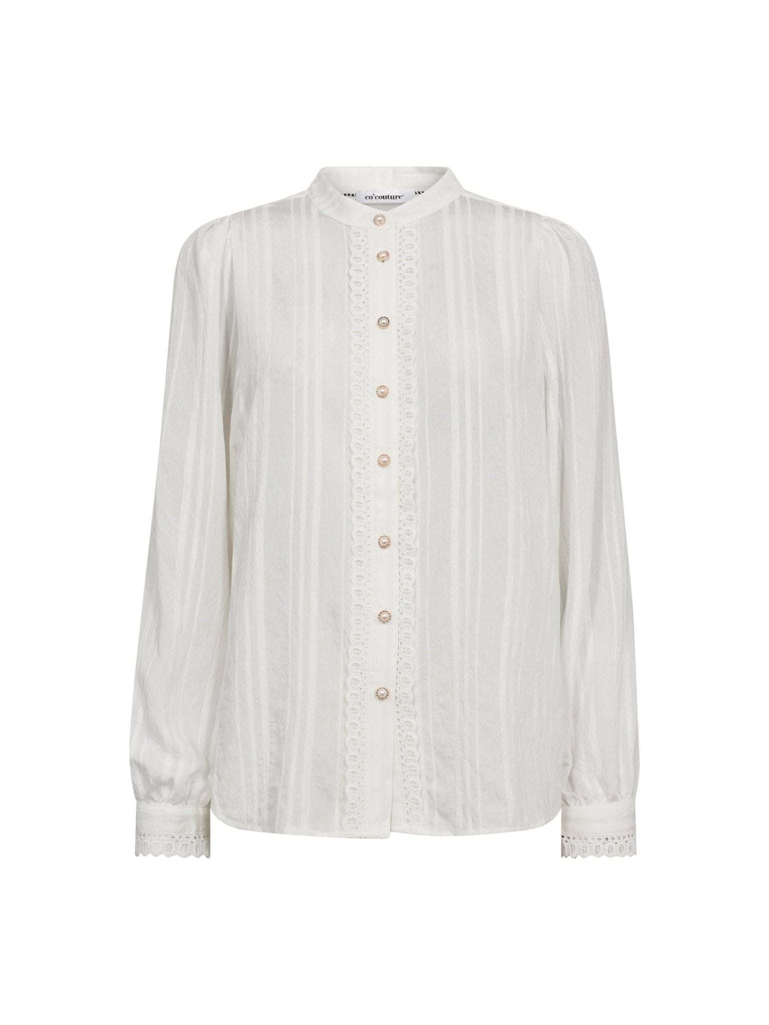KesiCC Lace Shirt - White - Co'couture