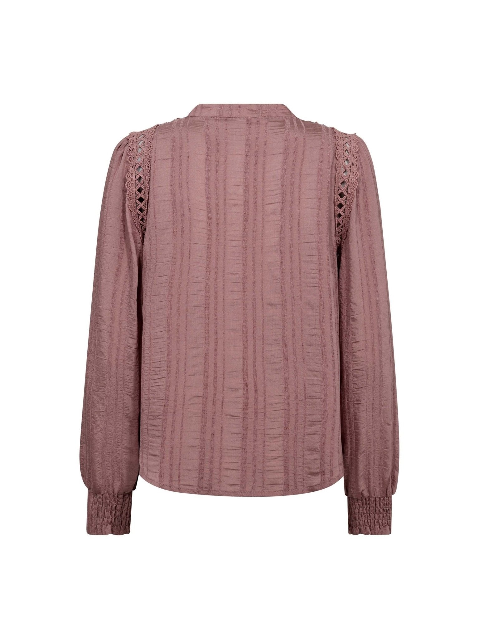 KesiCC Lace V - Shirt - Old Rose - Co'couture