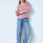 KesiCC Lace V - Shirt - Old Rose - Co'couture