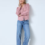 KesiCC Lace V - Shirt - Old Rose - Co'couture