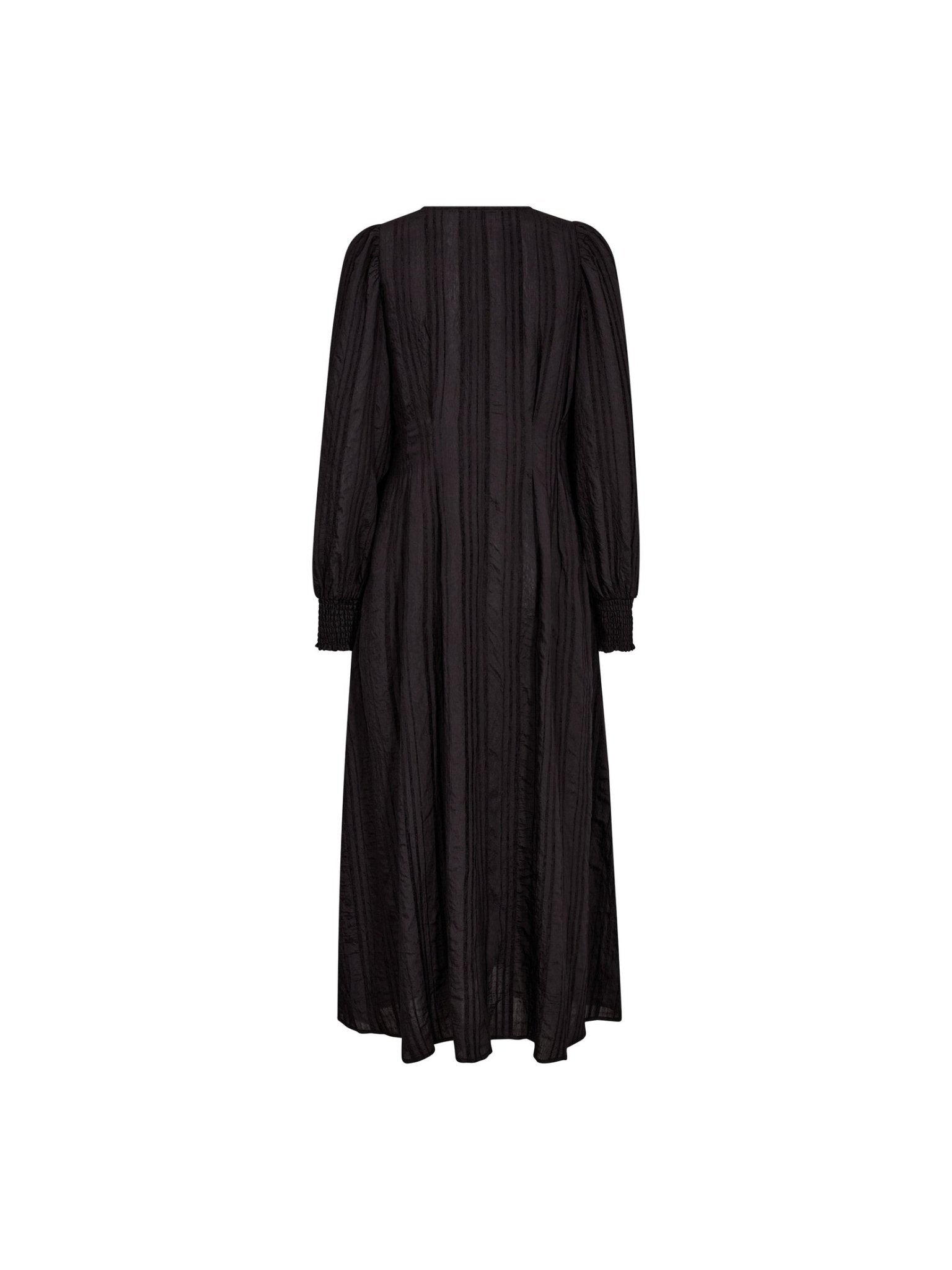 KesiCC Pleat LS Dress - Black - Co'couture