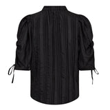 KesiCC SS Puff Blouse - Black - Co'couture