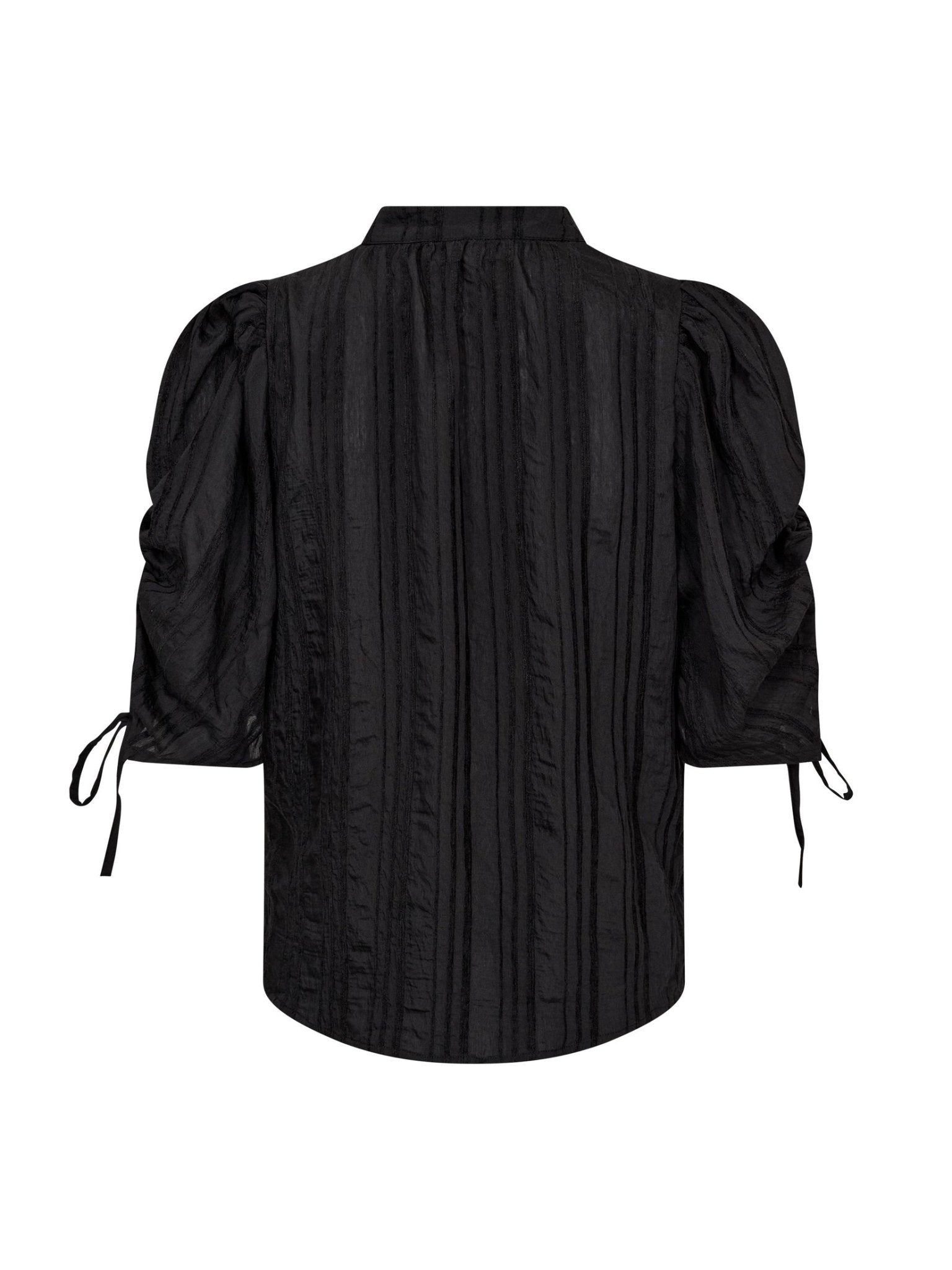 KesiCC SS Puff Blouse - Black - Co'couture