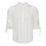 KesiCC SS Puff Blouse - White - Co'couture