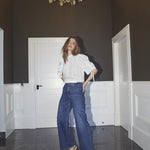 KesiCC SS Puff Blouse - White - Co'couture