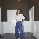 KesiCC SS Puff Blouse - White - Co'couture