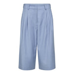 KianaCC Pin Pleat Bermuda - Pale Blue - Co'couture