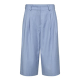 KianaCC Pin Pleat Bermuda - Pale Blue - Co'couture