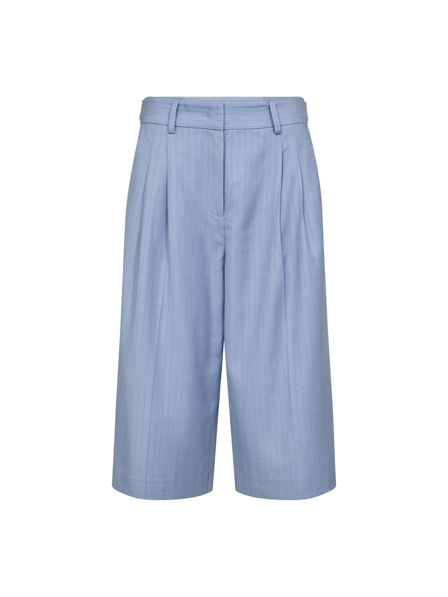 KianaCC Pin Pleat Bermuda - Pale Blue - Co'couture
