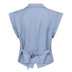 KianaCC Pin Vest - Pale Blue - Co'couture