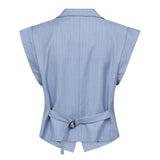 KianaCC Pin Vest - Pale Blue - Co'couture