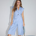 KianaCC Pin Vest - Pale Blue - Co'couture