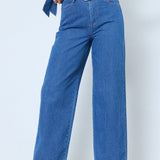 KimmyCC Belt Jeans - Dark Denim - Co'couture