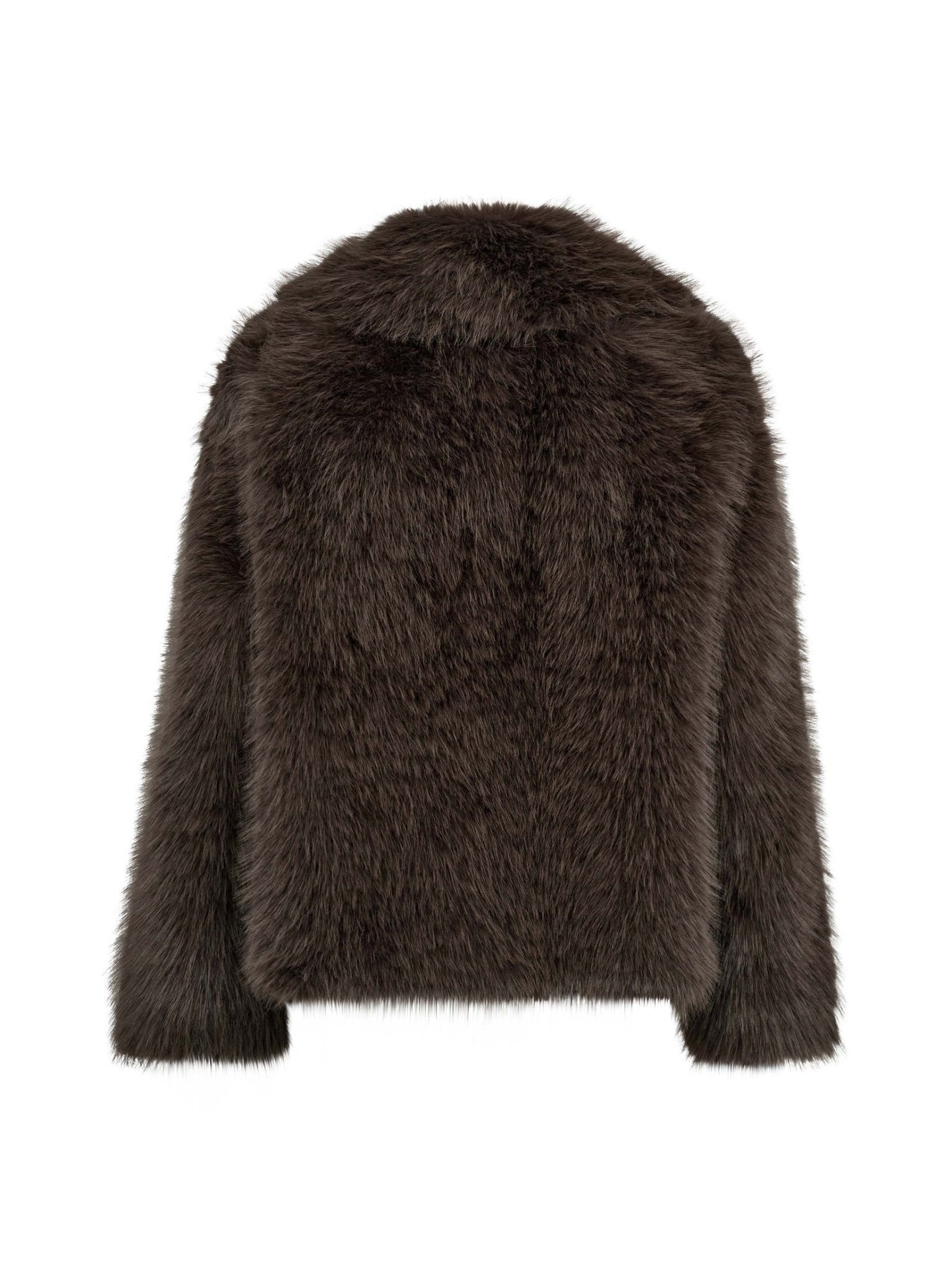 KitaCC Furry Jacket - Walnut - Co'couture