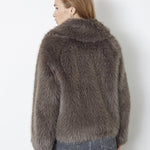 KitaCC Furry Jacket - Walnut - Co'couture