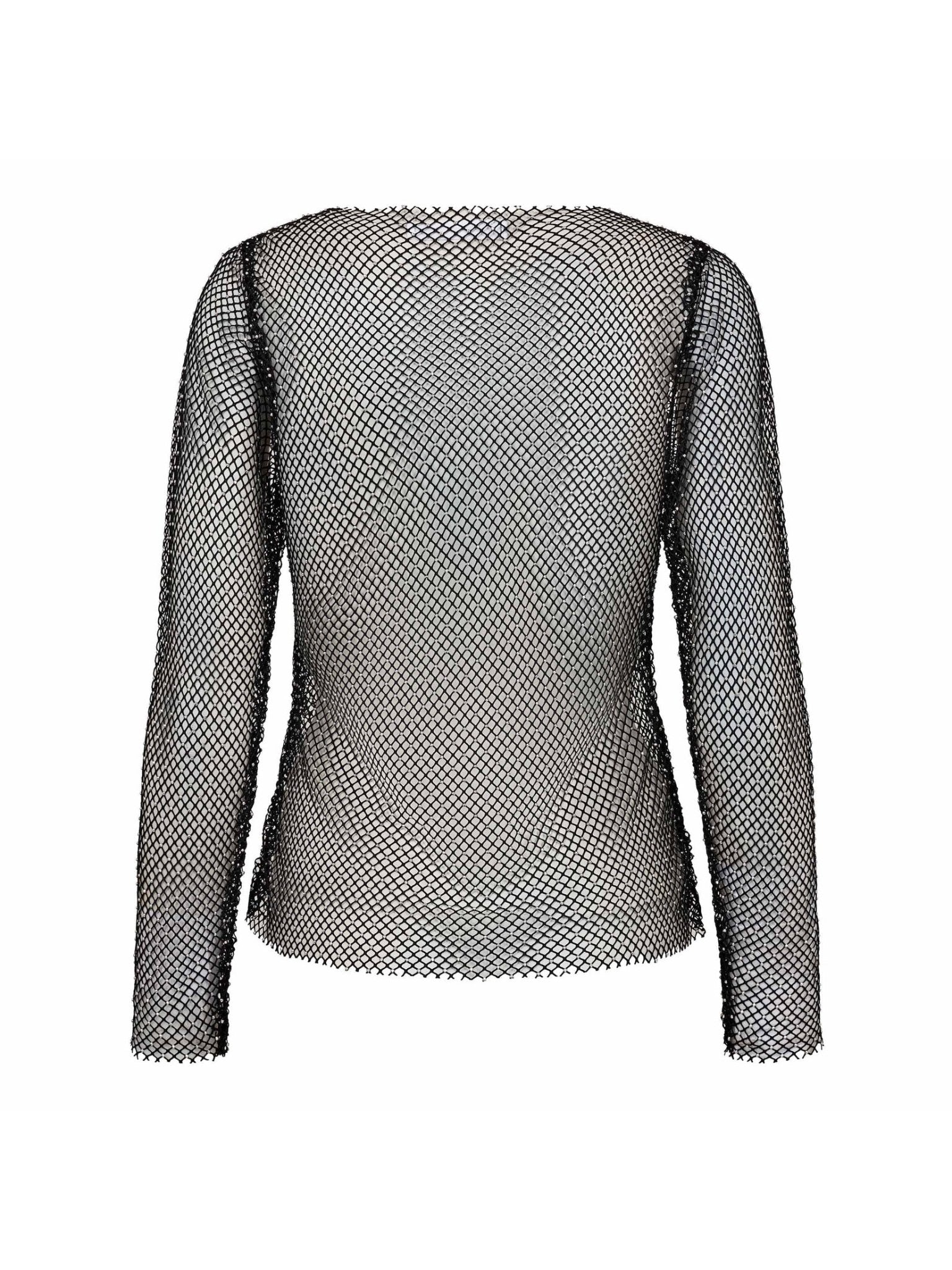KrystalCC Net Blouse - Black - Co'couture